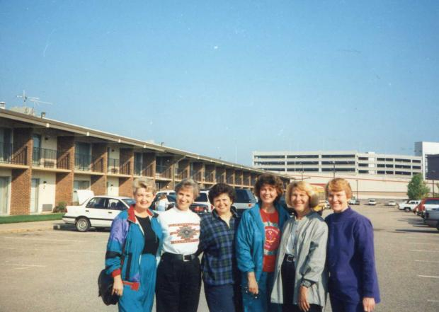 1994 Pat Chitwood, Judy Anderson, Susie Lynn, Pat Houston, Carol Sue Crookham, Debby Hull