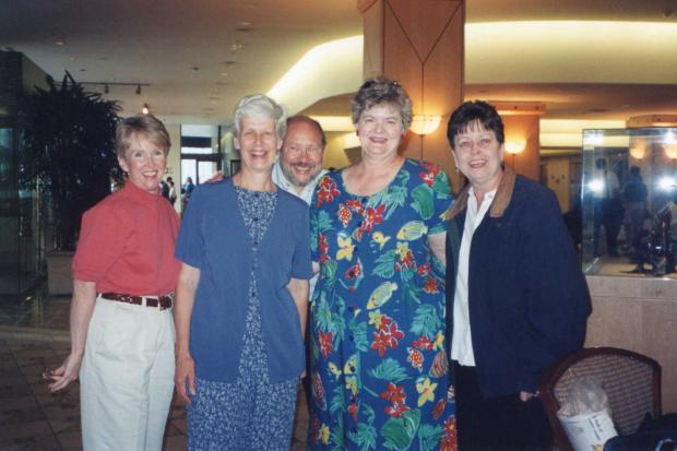 1999 in Seattle- Penny Peterson, Ann Mack, John Collier, Kay Wissinger, Helen Bishop