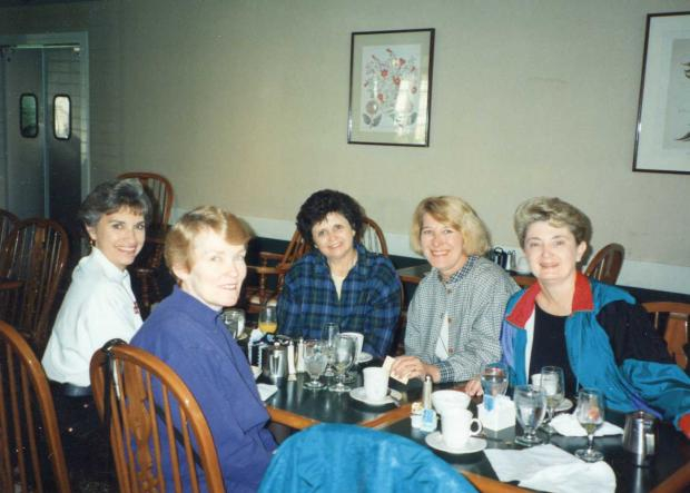 1994  Judy Anderson, Debby Hull, Susie Lynn, Carol Sue Crookham, Pat Houston