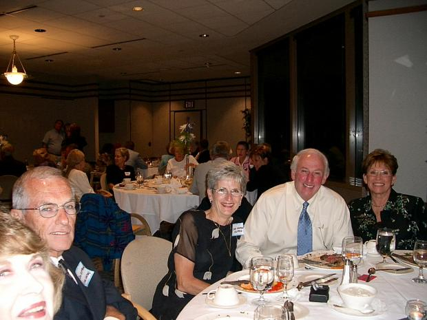 Annette Miller, Ron Sutphen, Sue Laster Sutphen & Roger Chapman and wife, Linda Kiehne