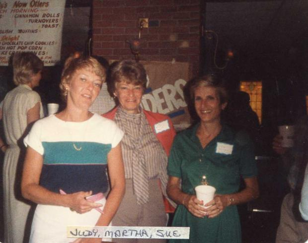 Judy Larson, Martha Church & Sue Laster