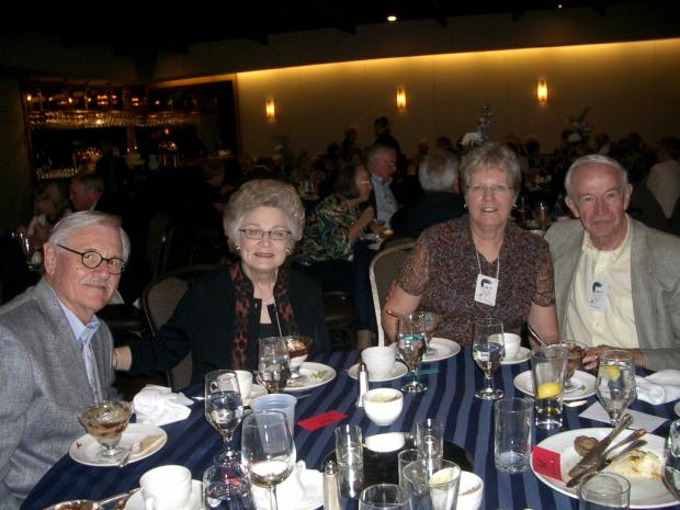 Chuck Newcomer, Pat Edgerton Newcomer, Mary & Bob Kuefner