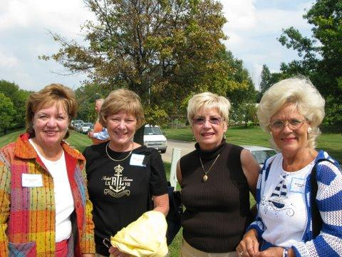 Beth Kesterson Reed, Sandy Schroeder Wood, Diane Whylie Cameron, Dee Wooldridge Sharpe