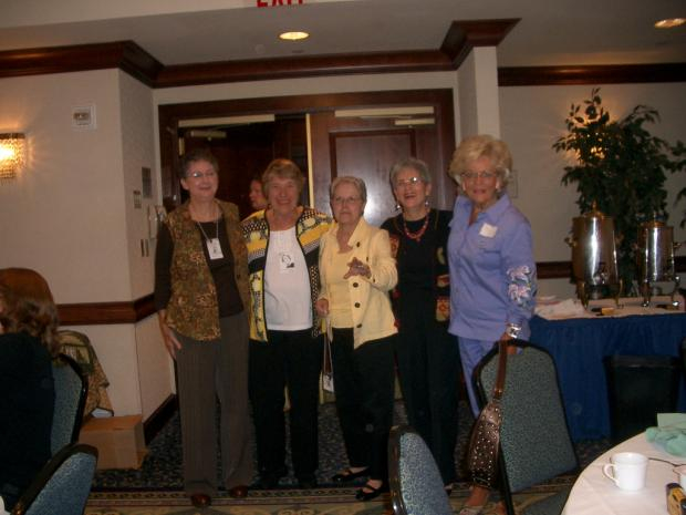 Bev Lewis, Carol Sue Crookham Thurness, Mardelle Abram Oakley, Sue Laster Sutphin, Dee Wooldridge