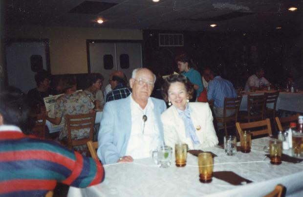 Mr & Mrs Gerald Jackson at Des Moines Pre-party 1989