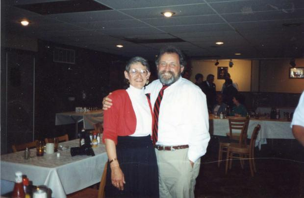 Nedra Sparland & Tom Holtz 1989 Pre-party in Des Moines