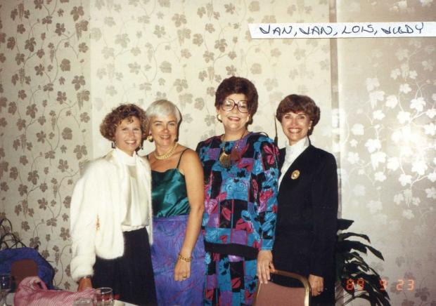 Jan Deckard, Janet Graham, Lois Larsen & Judy Anderson